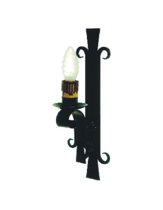 Applicare forgiatura medievale 1 luce (45x12 cm.)