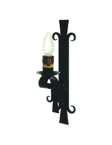 Applicare forgiatura medievale 1 luce...