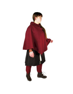 Viking Gugel Egill, lana rossa