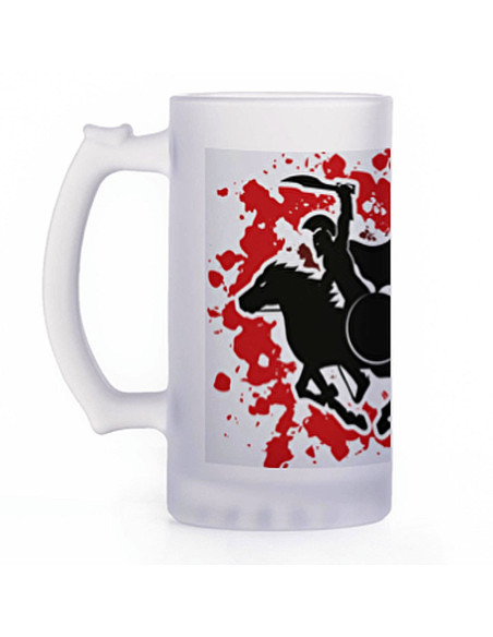 Boccale di birra Guerrieri greci,...