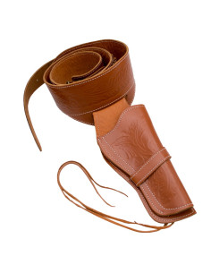 Fondina in pelle per revolver