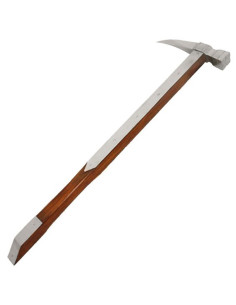 Martello da guerra medievale a becco di corvo, (70,5 cm.)