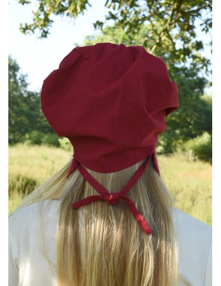 Cuff da donna medievale con pieghe,...