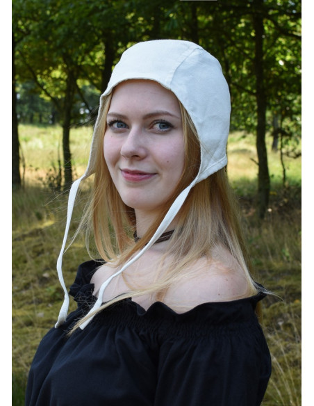 Cuffia da contadina medievale, vari...