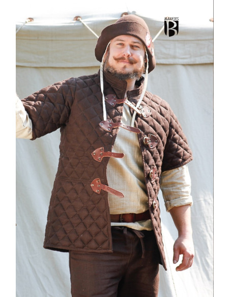 Gambero Donnergrund marrone con fibbie