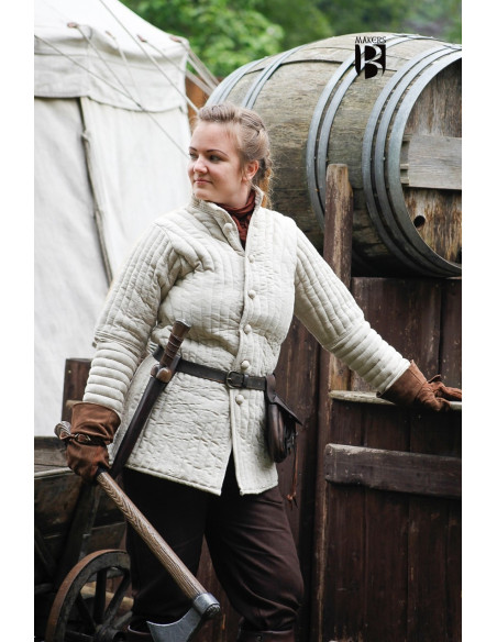 Greifenfels Gambero beige con bottoni