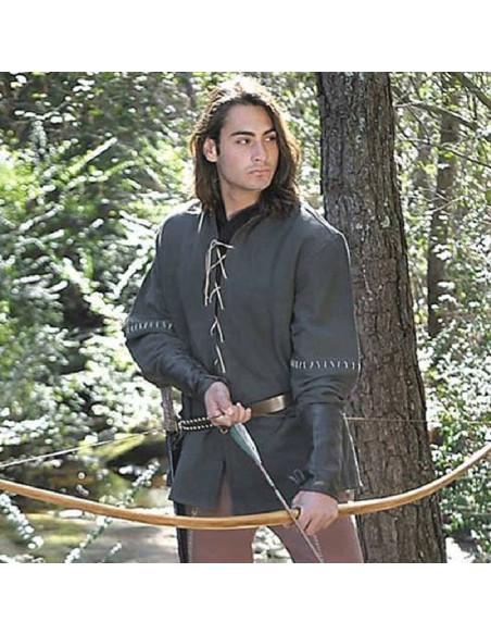 Camicia fuorilegge medievale, in cotone