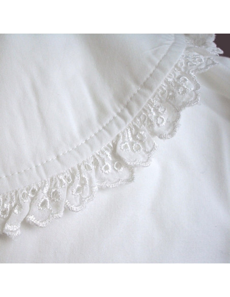 Camicia bianca da moschettiere