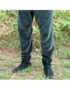 Pantaloni medievali in velluto elastico