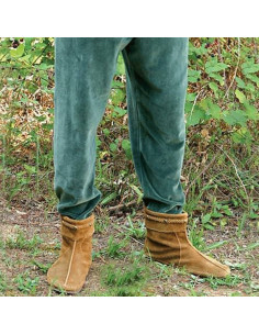 Pantaloni medievali in velluto elastico 2