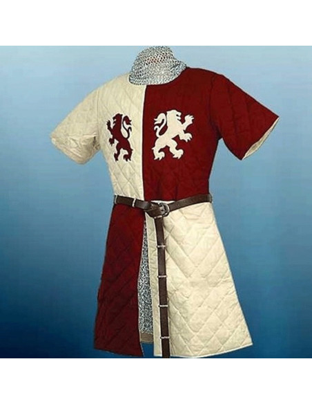 Barone medievale dei leoni di Gambeson