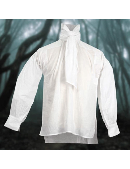 Maglia dolcevita con foulard