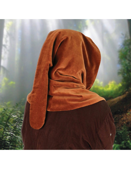 Cappuccio da stregone di velluto