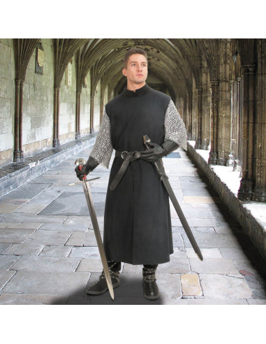 Lunga tunica medievale in cotone