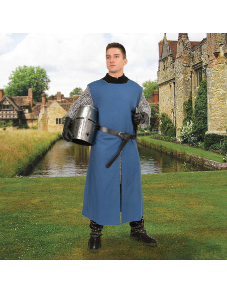 Lunga tunica medievale in cotone