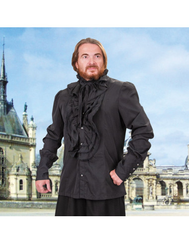 Camicia rinascimentale con volant