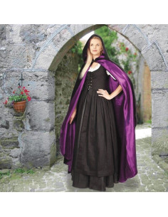 lungo mantello da principessa