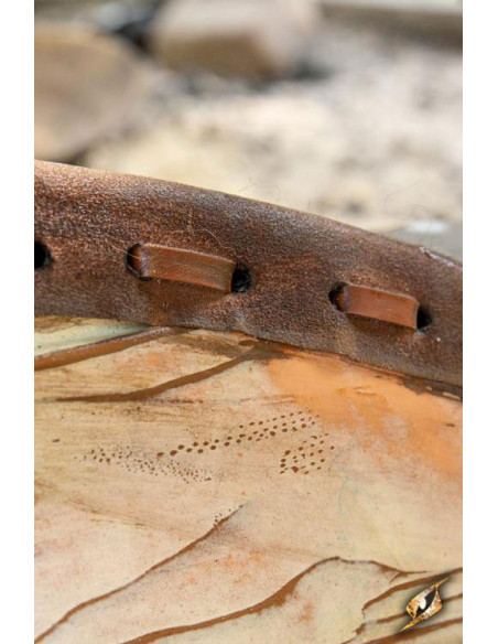 Scudo Celtico Thegn Blu-Bianco in...