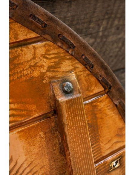 Scudo Celtico Thegn Blu-Bianco in...