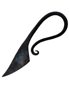Coltello medievale forgiato a mano