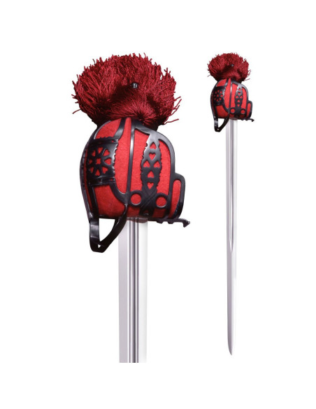 Cestino funzionale con spada scozzese