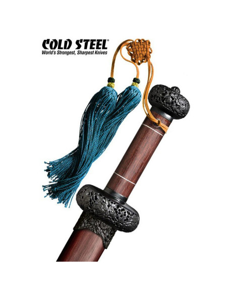 Spada cinese Gim in acciaio di Damasco