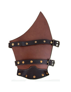 Bracciali in pelle regolabili per LARP, coppia 2