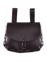 Borsa medievale in pelle bovina