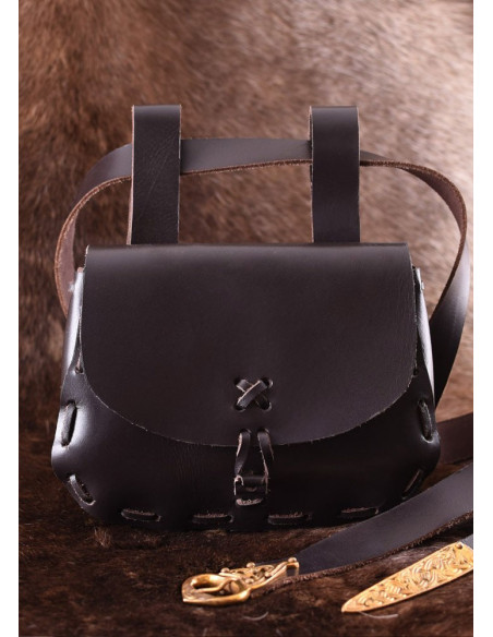 Borsa medievale in pelle bovina Borsa medievale in pelle bovina