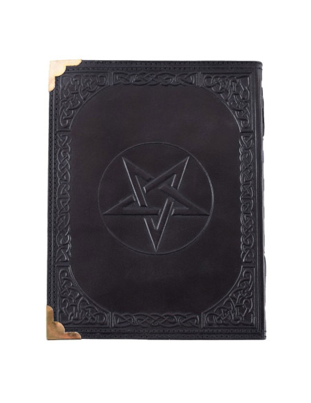 Diario medievale con pentagramma