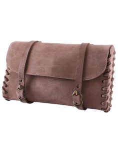Borsa medievale con due fibbie