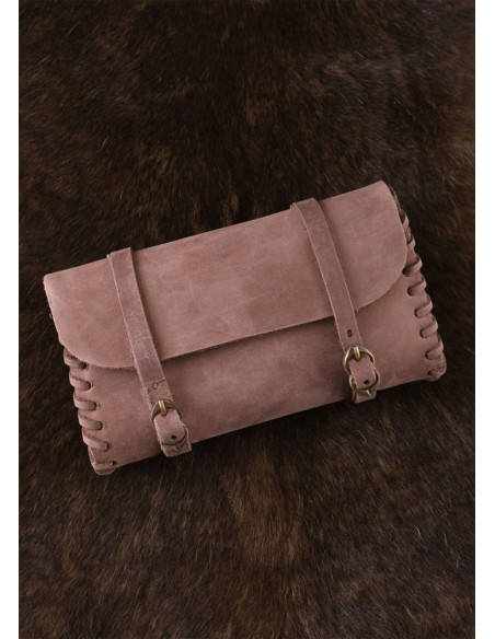 Borsa medievale con due fibbie