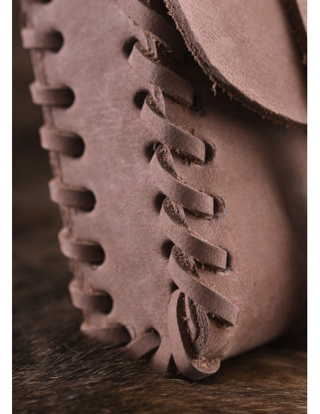 Borsa medievale con due fibbie