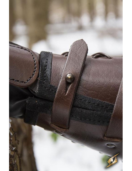 Guanto in pelle, braccio sinistro (1...