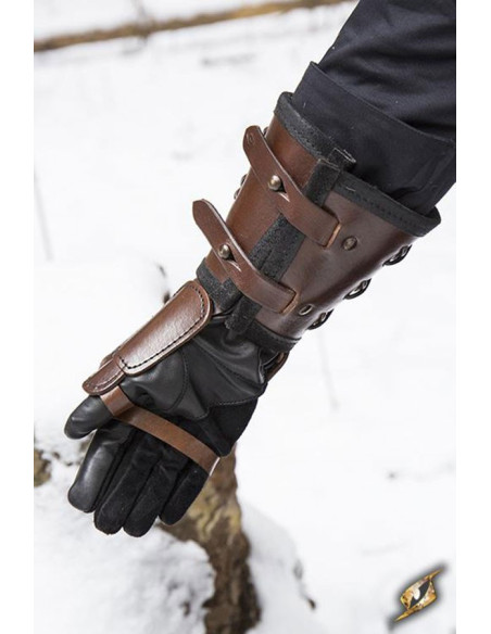 Guanto in pelle, braccio destro (1 pz.)