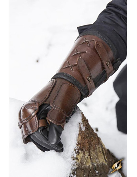 Guanto in pelle, braccio destro (1 pz.)