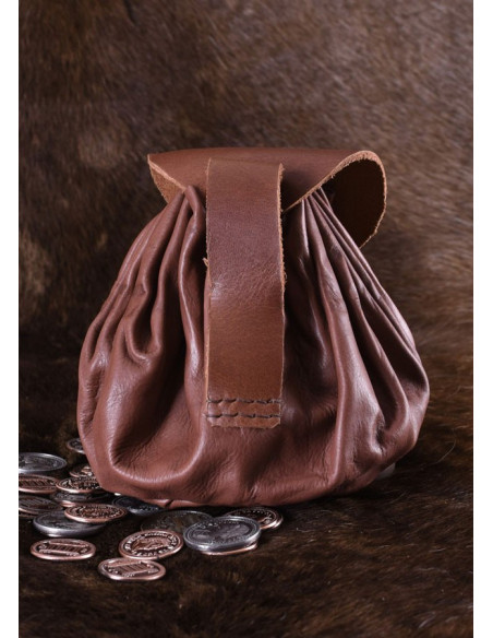 Borsa medievale Geldkatze in pelle...