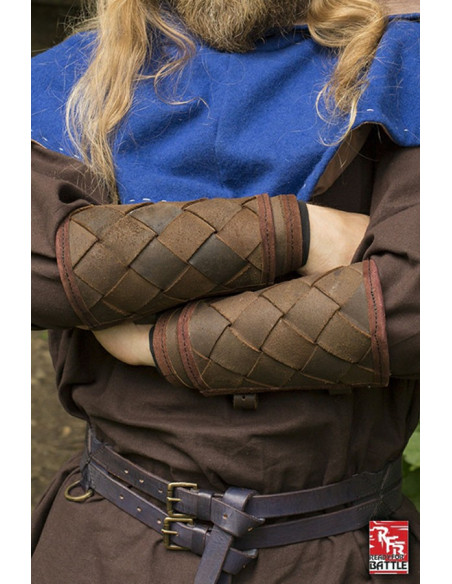 Bracciali in pelle vichinga