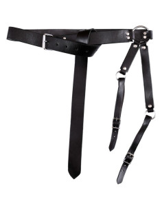 Cintura lunga per spada medievale (160 cm.)