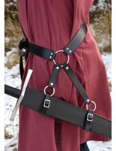 Cintura lunga per spada medievale (160 cm.) 2