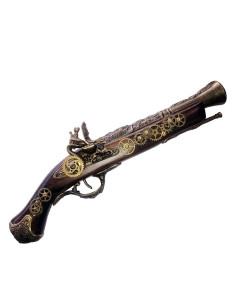 Pistola Blunderbuss a pietra focaia, SteamPunk II