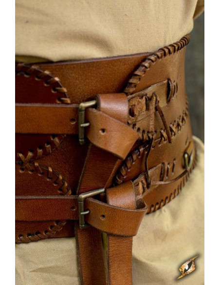 Ampia cintura medievale, doppia chiusura