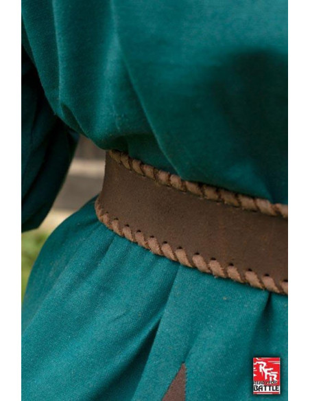 Cintura medievale in pelle, 100 cm.