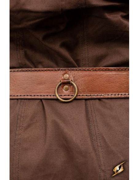 Cintura medievale con anello, 120 cm.