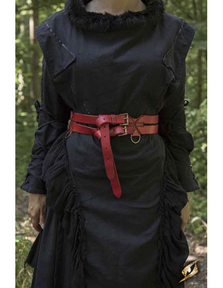 Doppia cintura medievale, 120 cm.