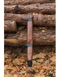 Lungo fodero in pelle, mano sinistra 2