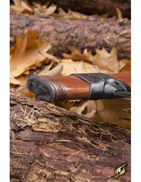 Lungo fodero in pelle, mano sinistra Lungo fodero in pelle, mano sinistra