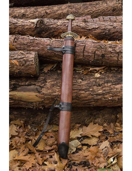 Lungo fodero in pelle, mano sinistra Lungo fodero in pelle, mano sinistra