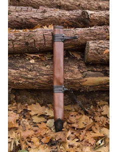 Lungo fodero in pelle, mano destra