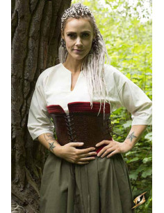 Corsetto medievale in pelle, Margot